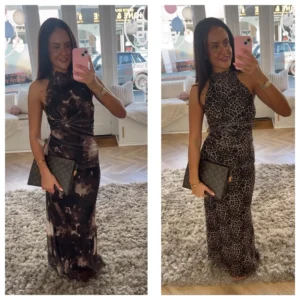 Backless Maxi Dress